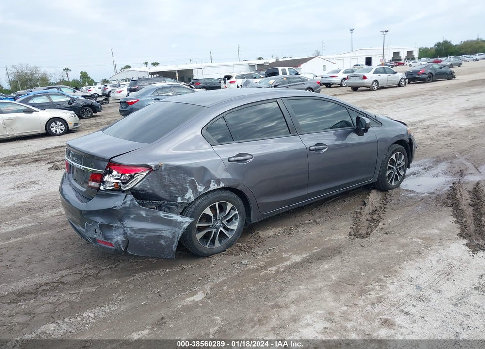 2014 HONDA CIVIC EX VIN: 2HGFB2F83EH543523
