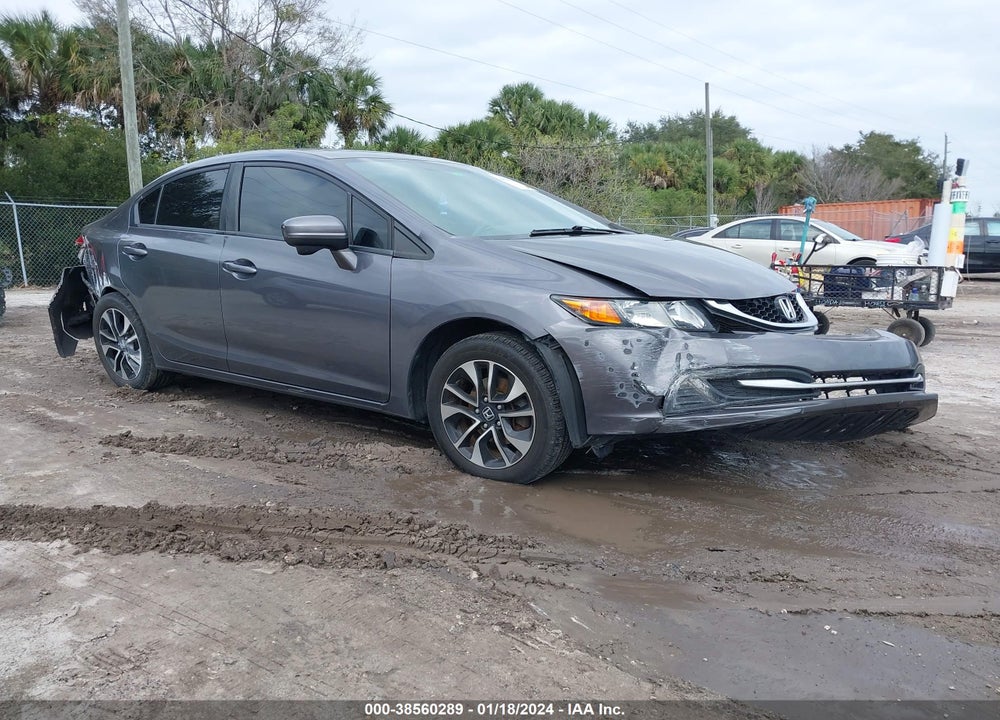 2014 HONDA CIVIC EX VIN: 2HGFB2F83EH543523