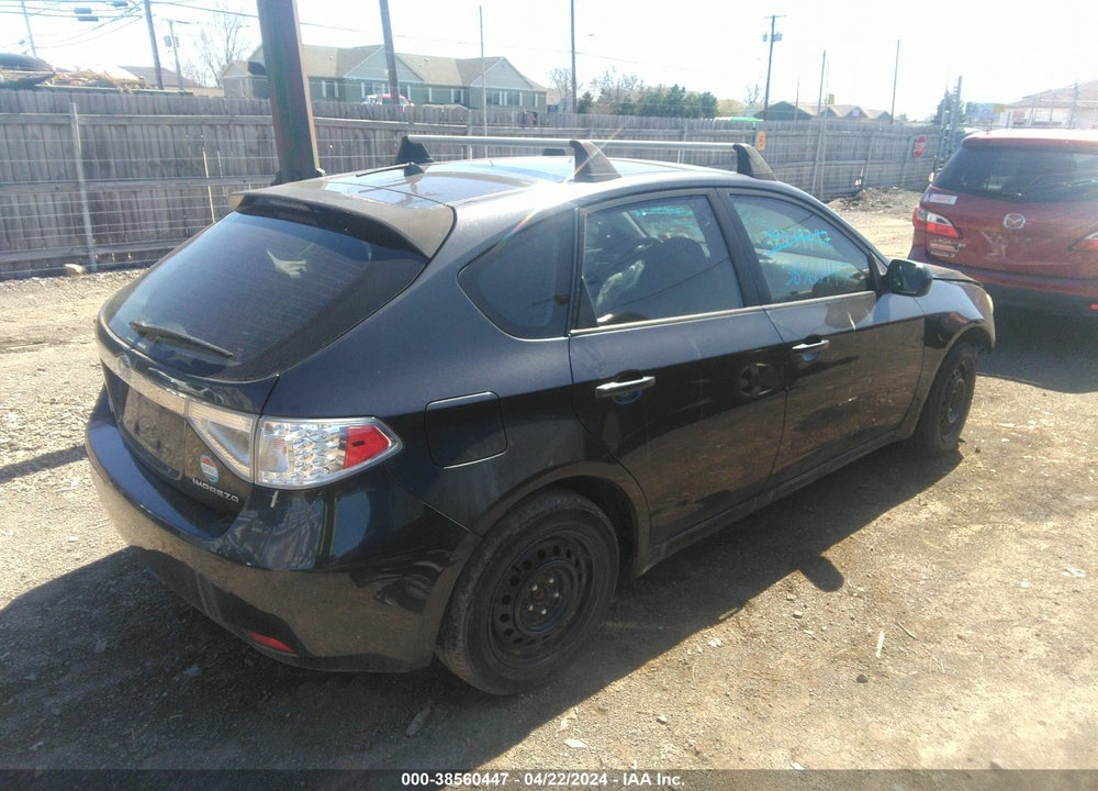 2009 SUBARU IMPREZA 2.5I VIN: JF1GH61679G802455