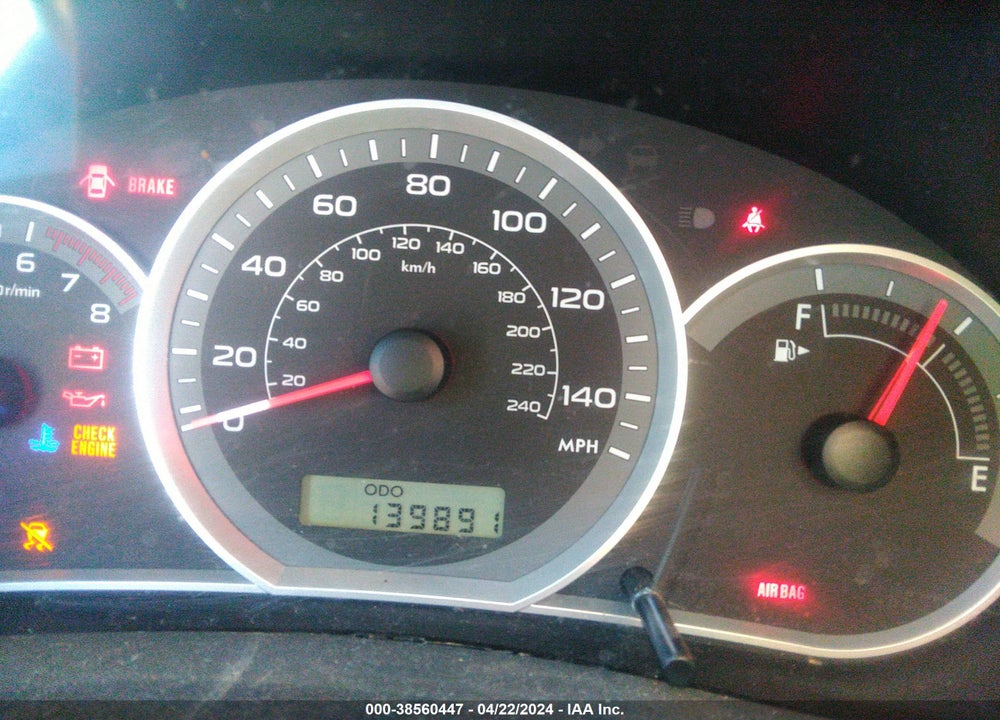 2009 SUBARU IMPREZA 2.5I VIN: JF1GH61679G802455