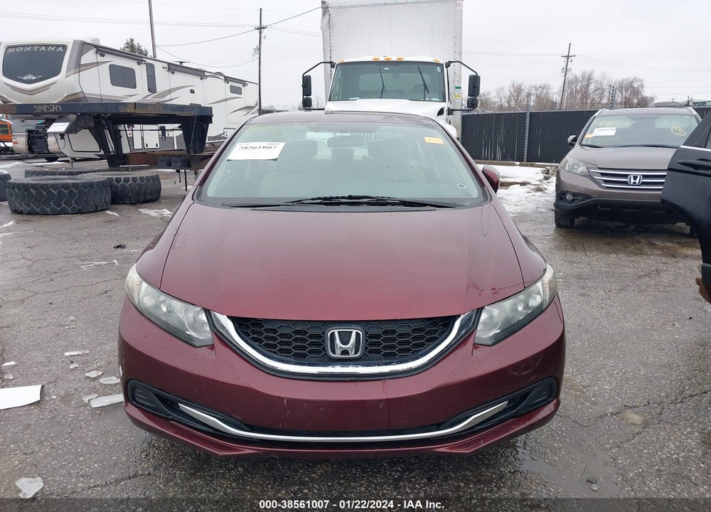 2015 HONDA CIVIC LX VIN: 19XFB2F59FE076724