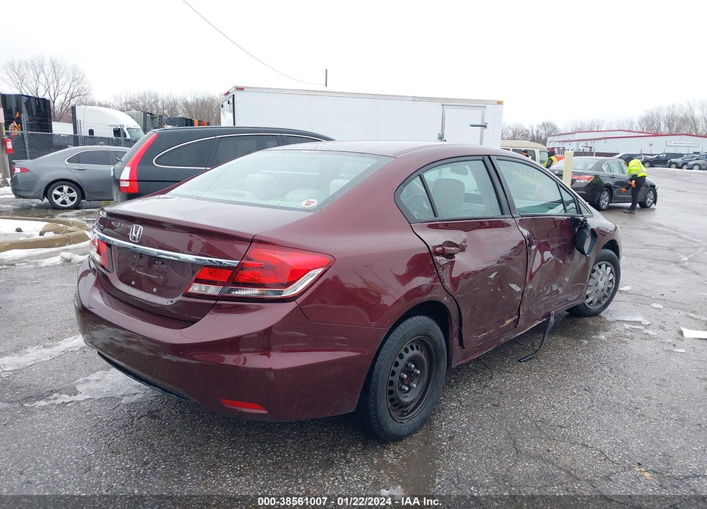 2015 HONDA CIVIC LX VIN: 19XFB2F59FE076724