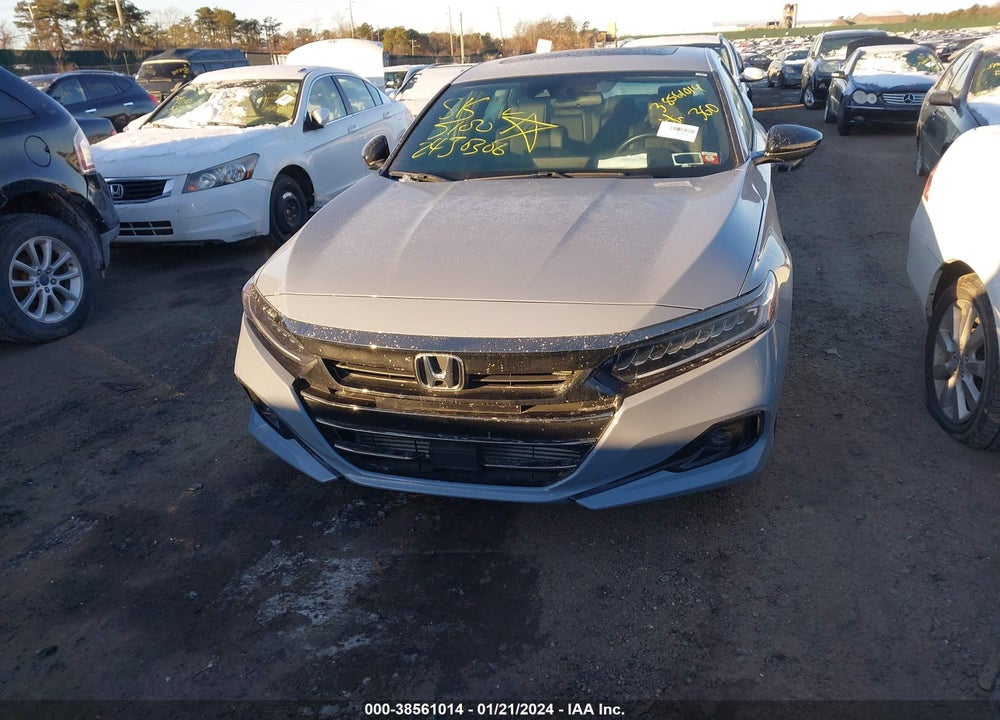 2022 HONDA ACCORD SPORT 2.0T VIN: 1HGCV2F30NA021042