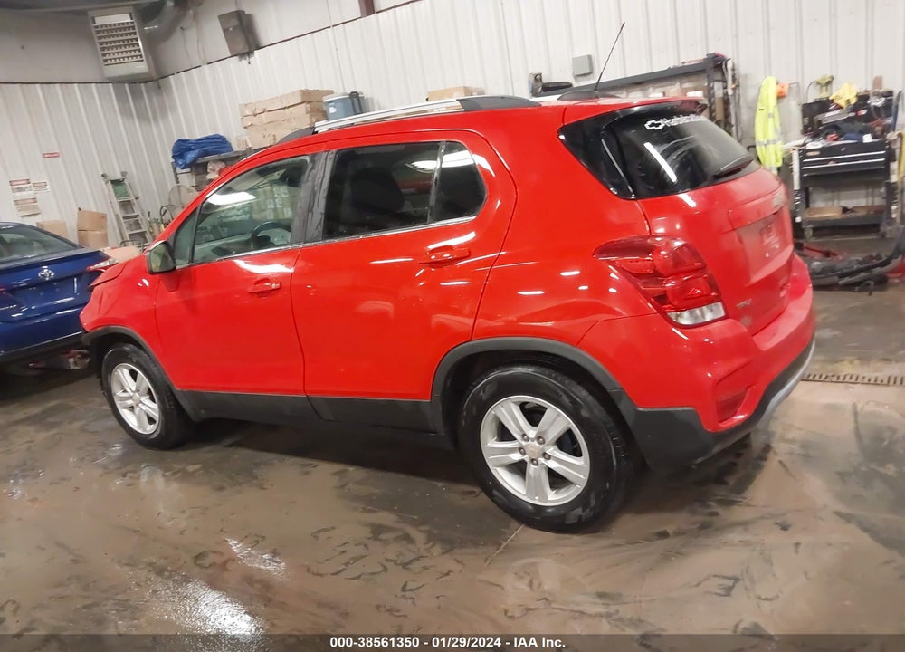 2017 CHEVROLET TRAX LT VIN: 3GNCJLSB9HL161687