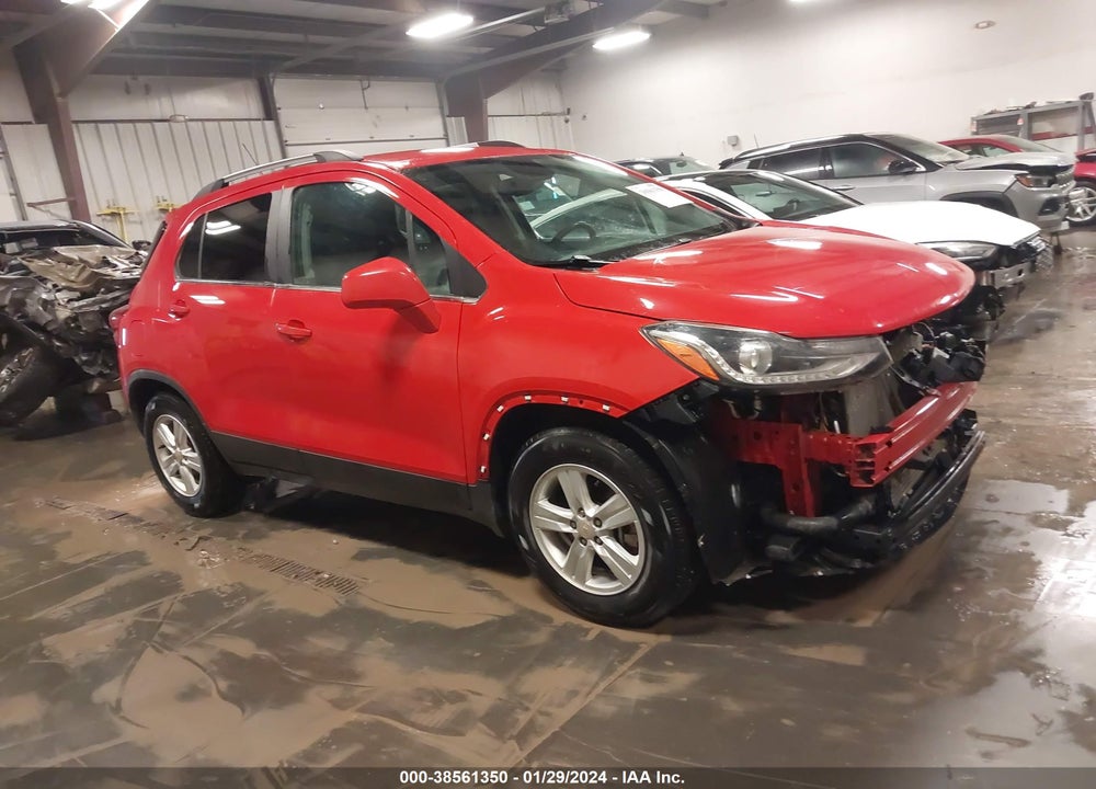2017 CHEVROLET TRAX LT VIN: 3GNCJLSB9HL161687