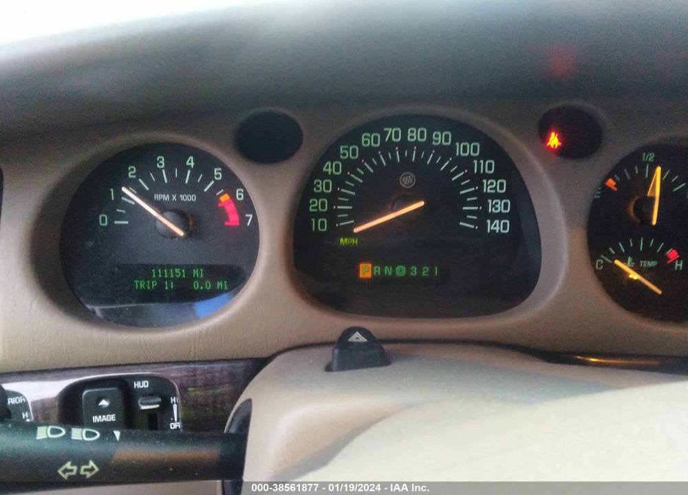 2003 BUICK LESABRE LIMITED VIN: 1G4HR54K23U245201