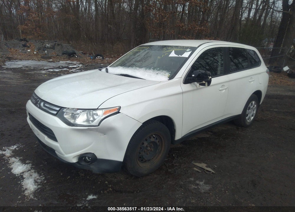 2014 MITSUBISHI OUTLANDER ES VIN: JA4AD2A30EZ006231