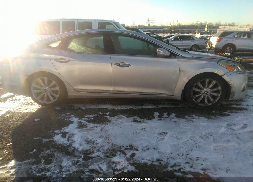 2012 HYUNDAI AZERA VIN: KMHFH4JGXCA192950