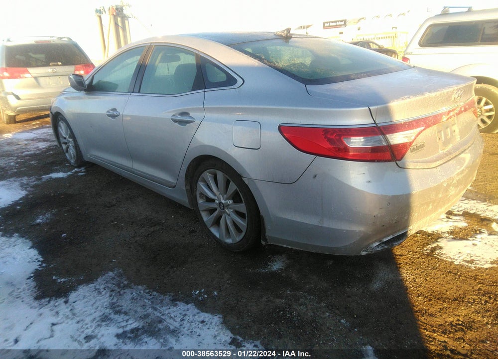 2012 HYUNDAI AZERA VIN: KMHFH4JGXCA192950