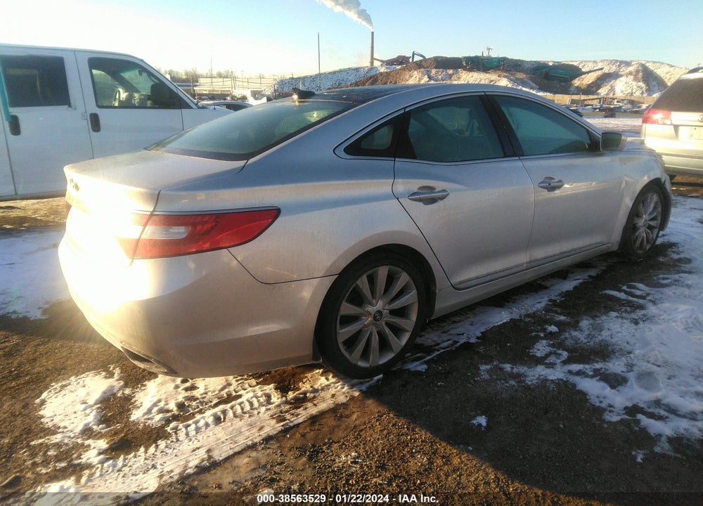 2012 HYUNDAI AZERA VIN: KMHFH4JGXCA192950