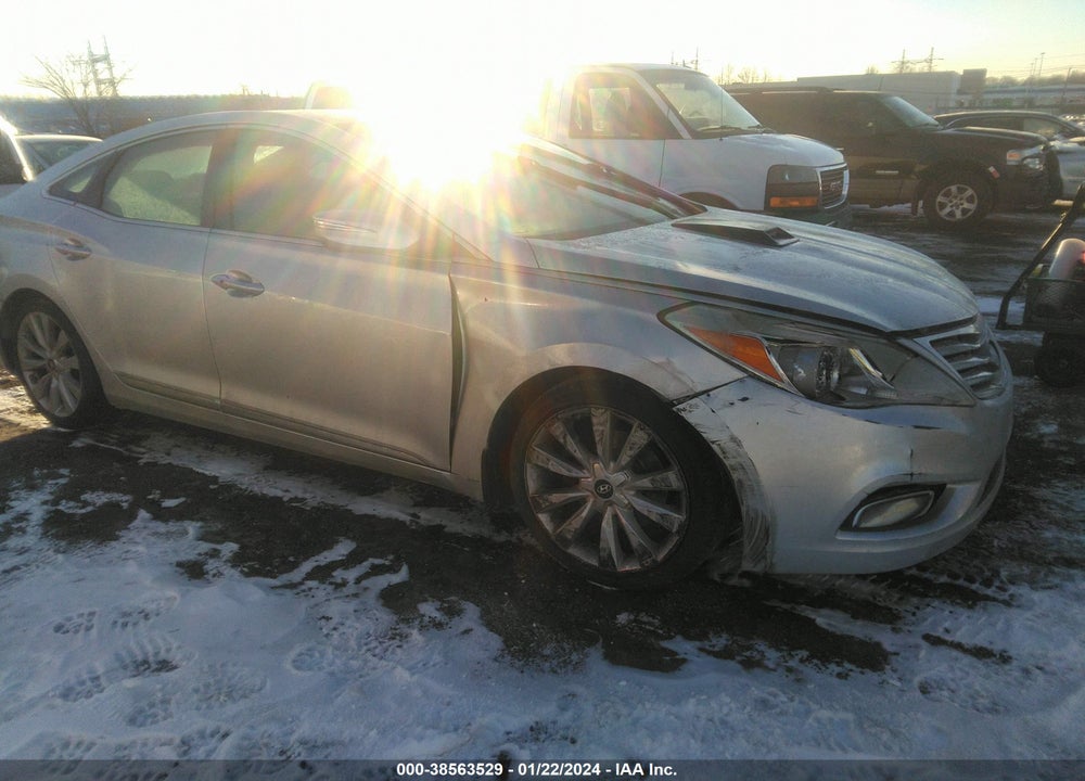 2012 HYUNDAI AZERA VIN: KMHFH4JGXCA192950
