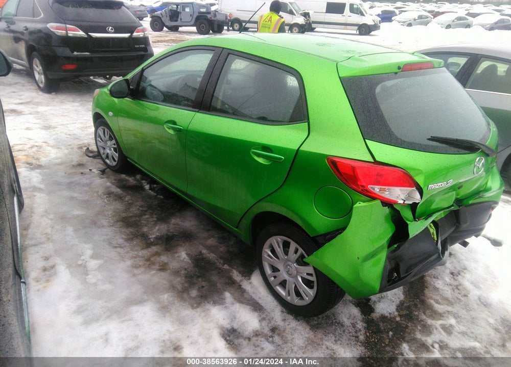 2011 MAZDA 2 SPORT VIN: JM1DE1HY5B0126778