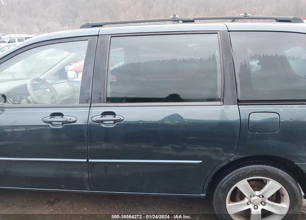 2004 MAZDA MPV ES VIN: JM3LW28J740509620