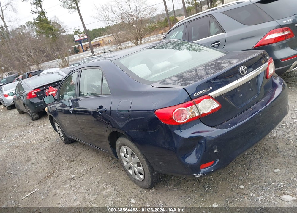 2011 TOYOTA COROLLA LE VIN: JTDBU4EE1B9163005