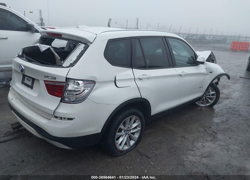 2017 BMW X3 XDRIVE28I VIN: 5UXWX9C58H0T09386