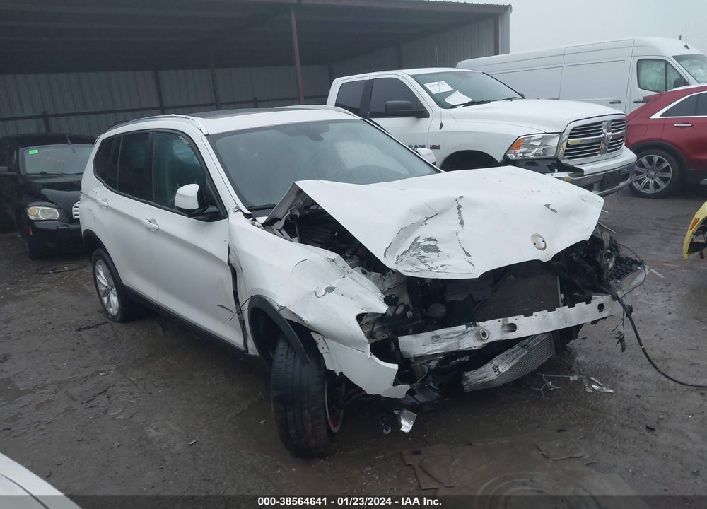 2017 BMW X3 XDRIVE28I VIN: 5UXWX9C58H0T09386