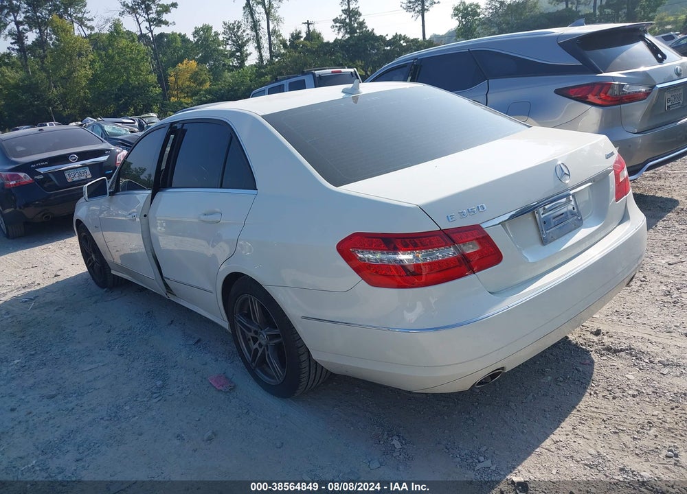 2012 MERCEDES-BENZ E 350 4MATIC VIN: WDDHF8JB3CA628249