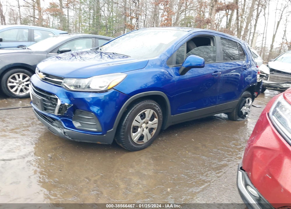 2017 CHEVROLET TRAX LS VIN: 3GNCJKSB2HL201392