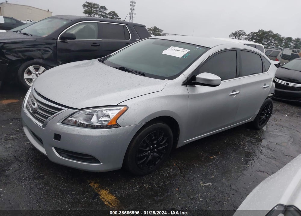 2015 NISSAN SENTRA S VIN: 3N1AB7AP4FY296807