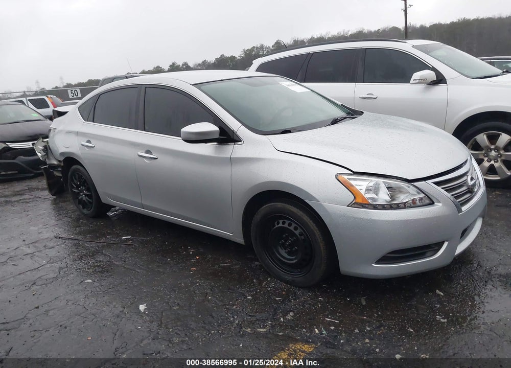 2015 NISSAN SENTRA S VIN: 3N1AB7AP4FY296807