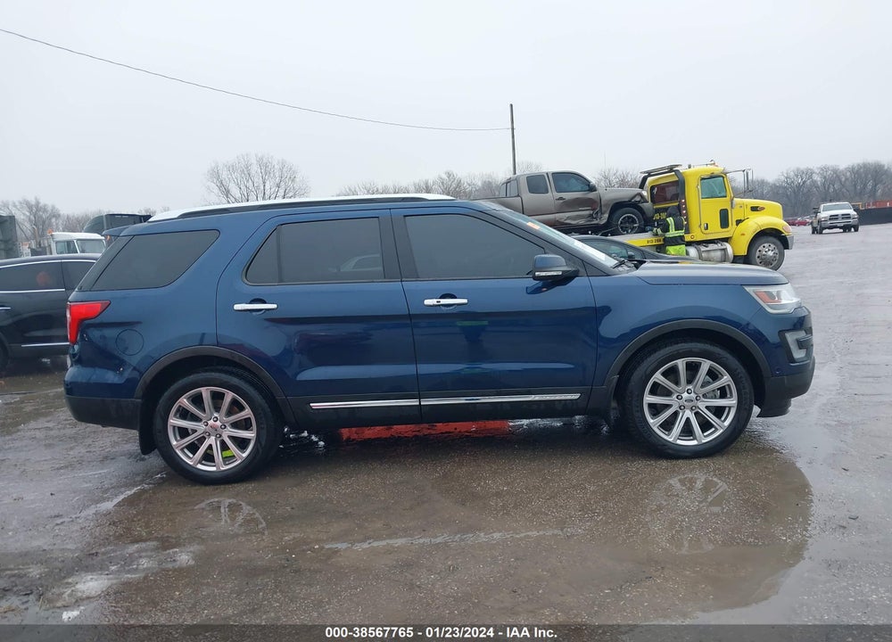 2016 FORD EXPLORER LIMITED VIN: 1FM5K8F81GGD27290