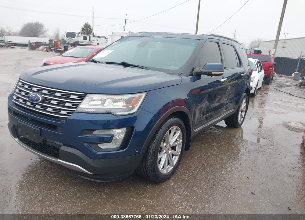 2016 FORD EXPLORER LIMITED VIN: 1FM5K8F81GGD27290