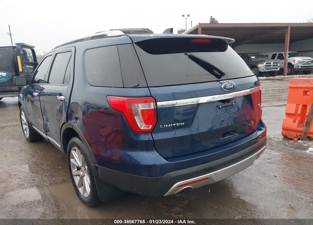 2016 FORD EXPLORER LIMITED VIN: 1FM5K8F81GGD27290