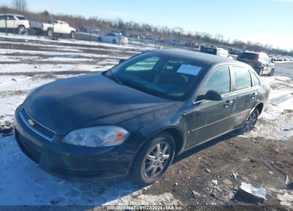 2008 CHEVROLET IMPALA POLICE VIN: 2G1WS553581339432