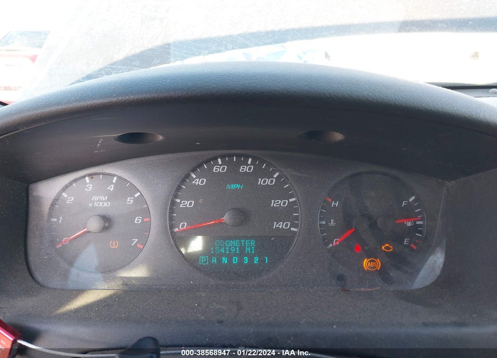 2008 CHEVROLET IMPALA POLICE VIN: 2G1WS553581339432