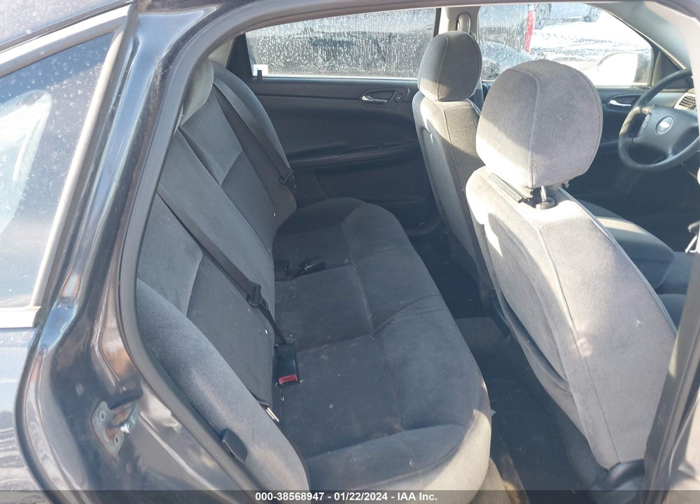 2008 CHEVROLET IMPALA POLICE VIN: 2G1WS553581339432