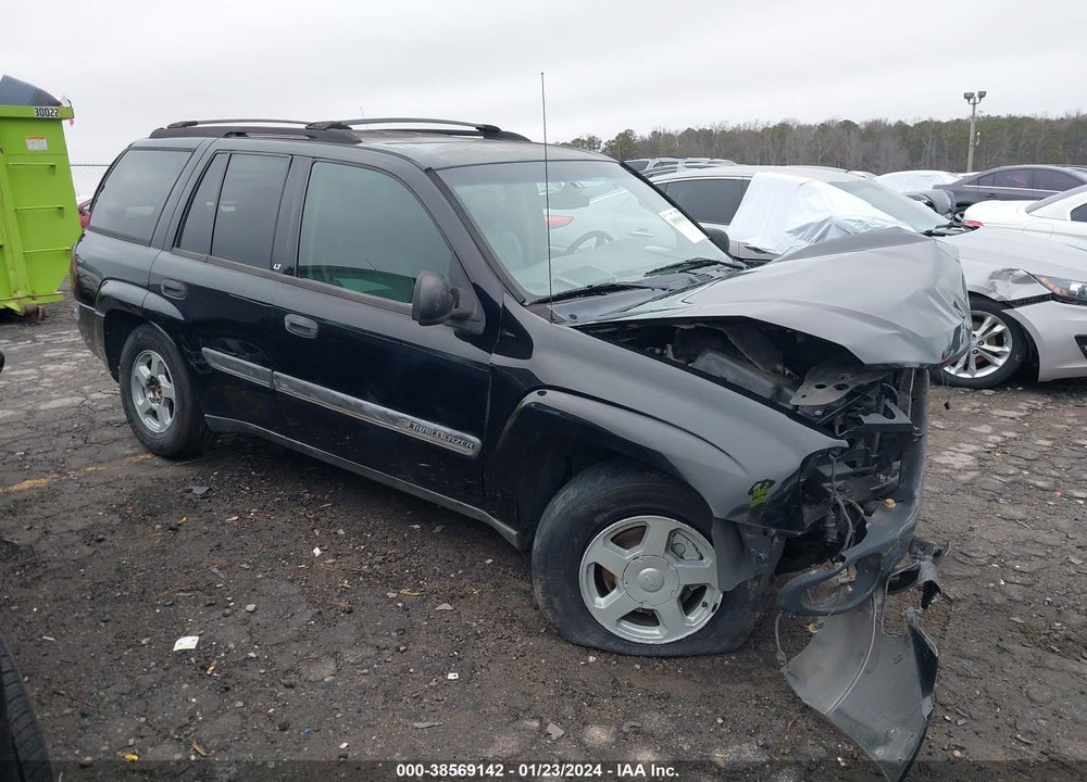 2002 CHEVROLET TRAILBLAZER LT VIN: 1GNDT13S522341212