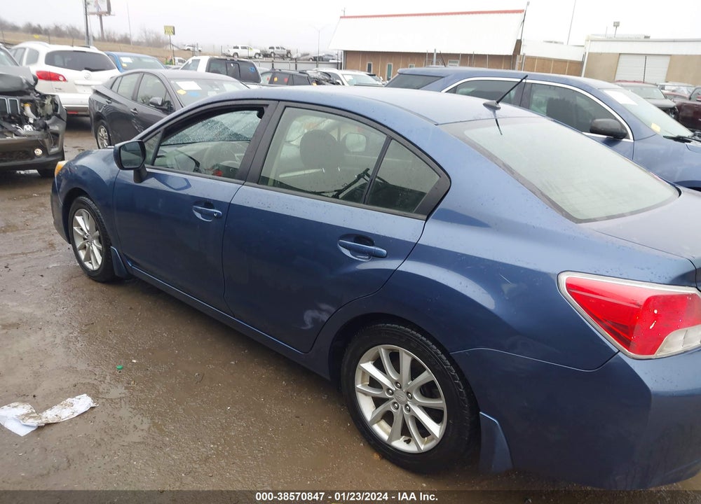 2013 SUBARU IMPREZA VIN: JF1GJAC63DH009418
