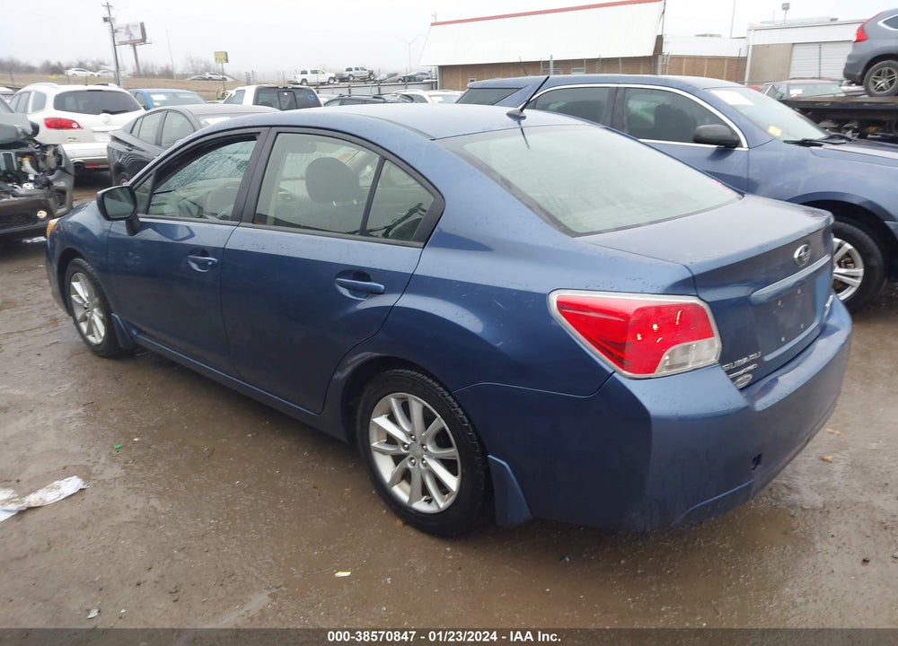 2013 SUBARU IMPREZA VIN: JF1GJAC63DH009418