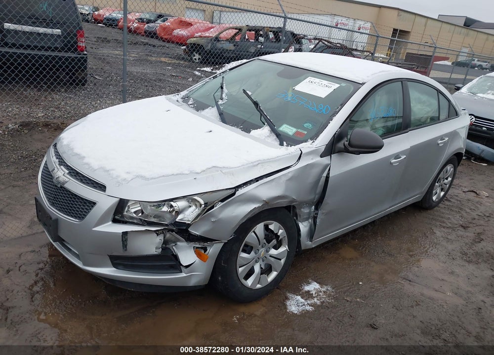 2013 CHEVROLET CRUZE LS AUTO VIN: 1G1PA5SH4D7240606