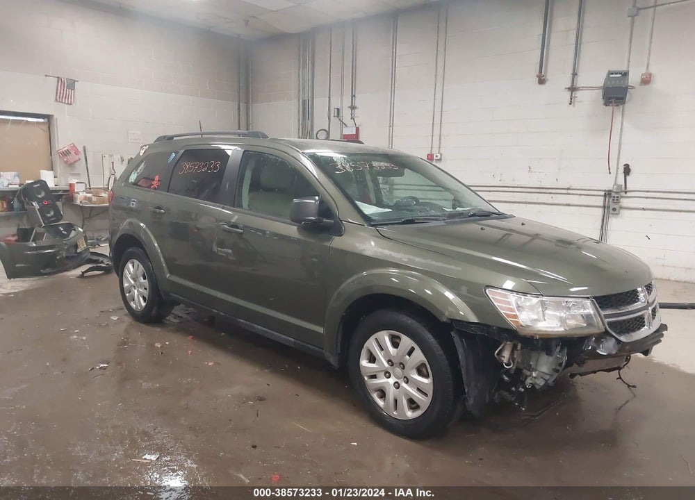 2018 DODGE JOURNEY SE VIN: 3C4PDCAB8JT448382