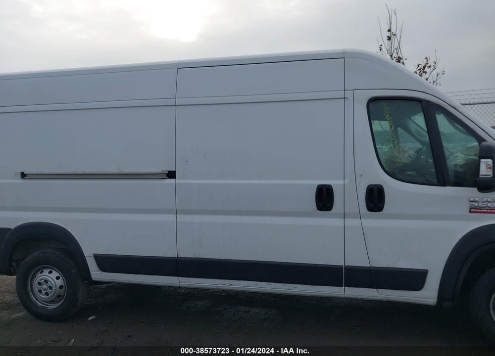 2021 RAM PROMASTER 3500 CARGO VAN HIGH ROOF 159 WB EXT VIN: 3C6MRVJG0ME532580