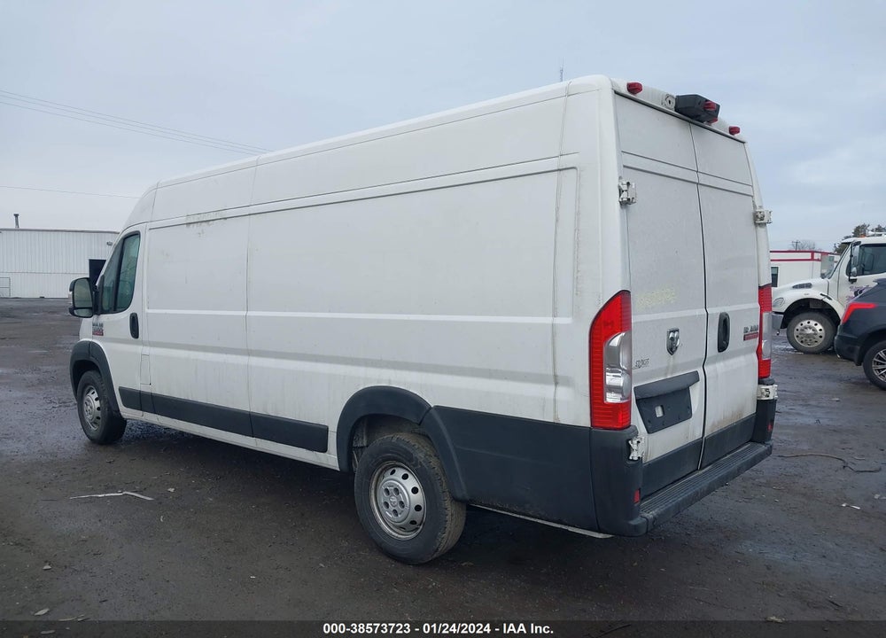 2021 RAM PROMASTER 3500 CARGO VAN HIGH ROOF 159 WB EXT VIN: 3C6MRVJG0ME532580