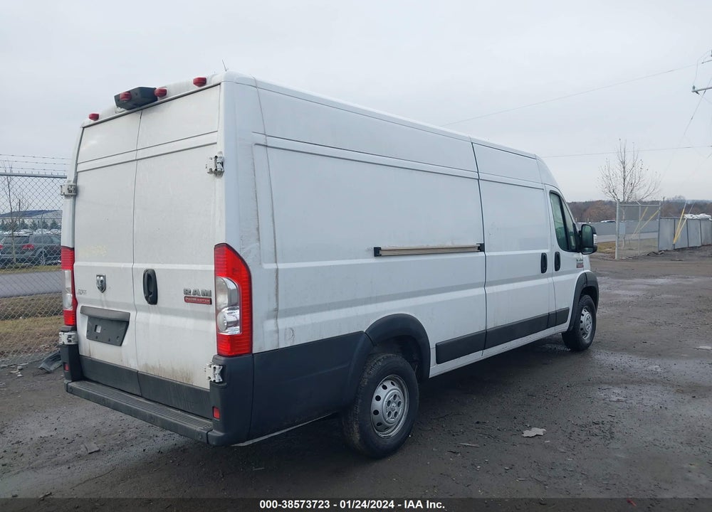 2021 RAM PROMASTER 3500 CARGO VAN HIGH ROOF 159 WB EXT VIN: 3C6MRVJG0ME532580