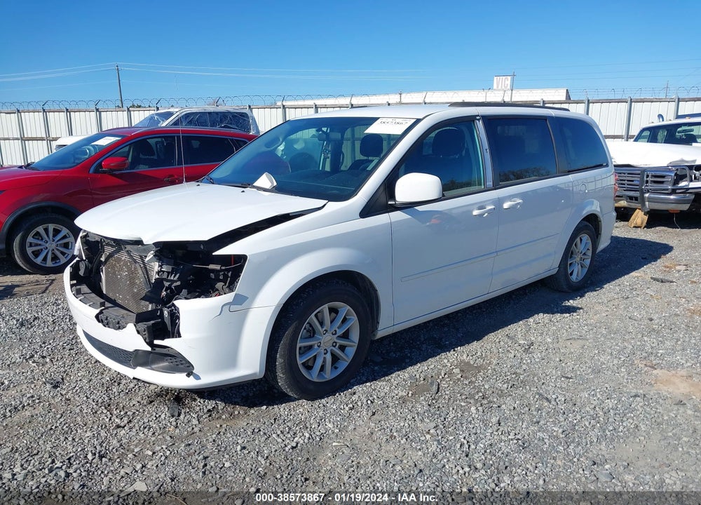 2016 DODGE GRAND CARAVAN SXT VIN: 2C4RDGCG3GR333824