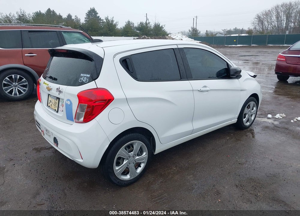 2020 CHEVROLET SPARK FWD LS AUTOMATIC VIN: KL8CB6SA4LC464050
