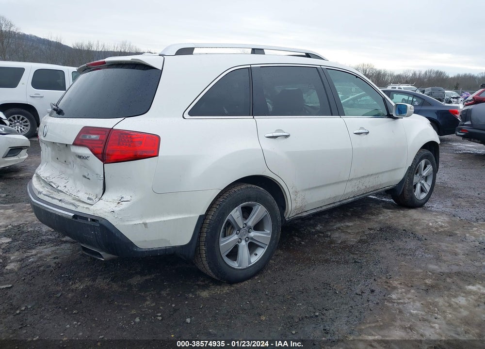 2010 ACURA MDX TECHNOLOGY PACKAGE VIN: 2HNYD2H66AH527818