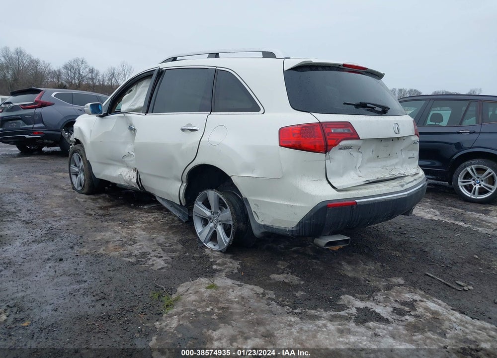 2010 ACURA MDX TECHNOLOGY PACKAGE VIN: 2HNYD2H66AH527818
