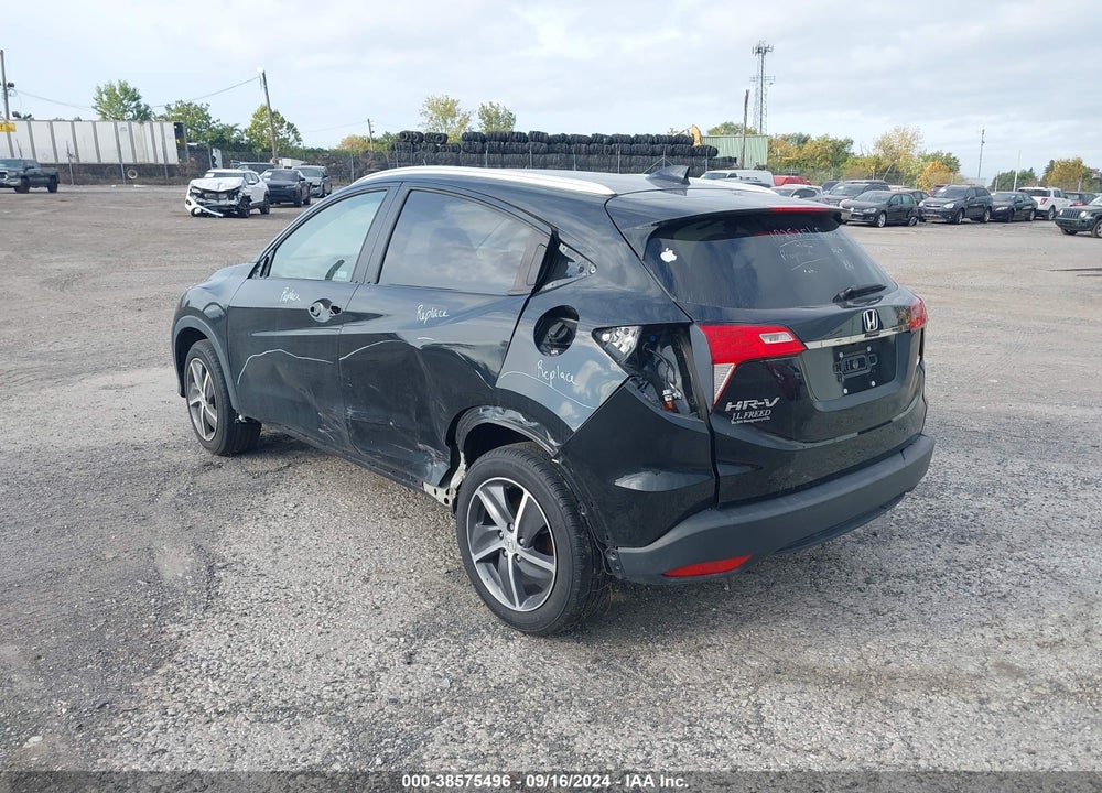 2022 HONDA HR-V AWD EX VIN: 3CZRU6H51NM737835