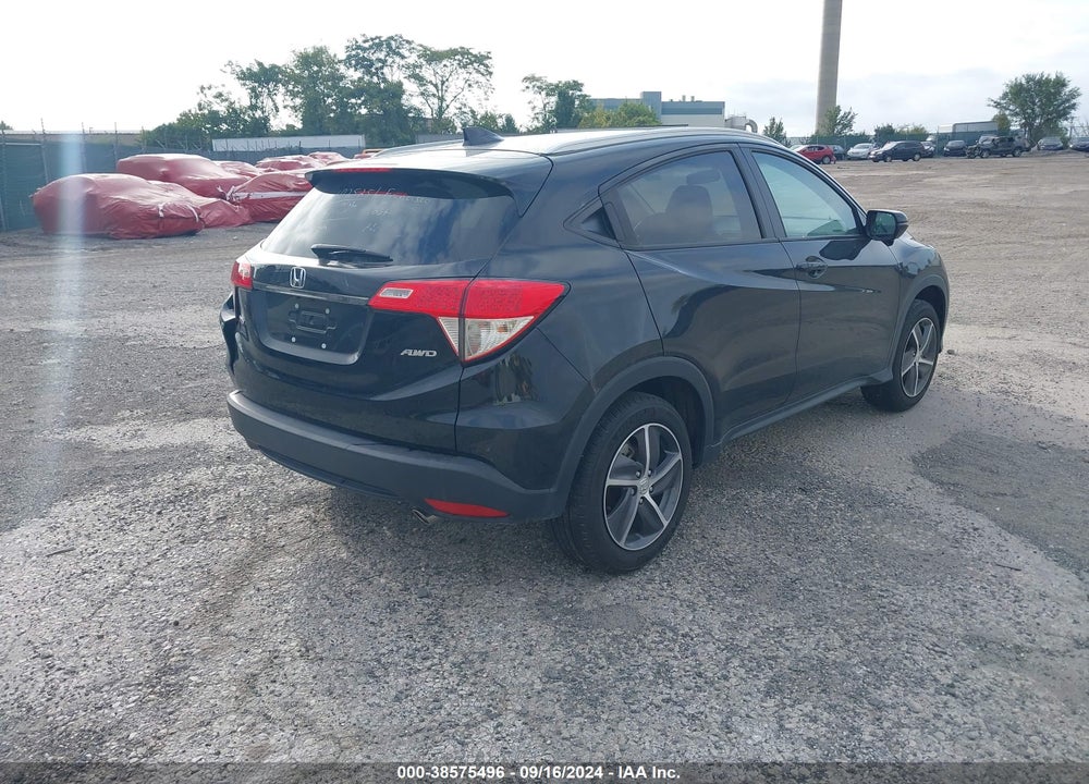 2022 HONDA HR-V AWD EX VIN: 3CZRU6H51NM737835