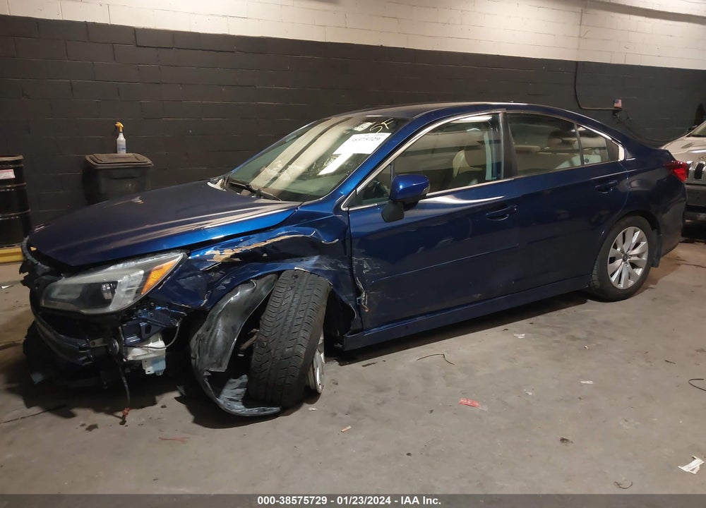 2017 SUBARU LEGACY 2.5I PREMIUM VIN: 4S3BNAF6XH3007656