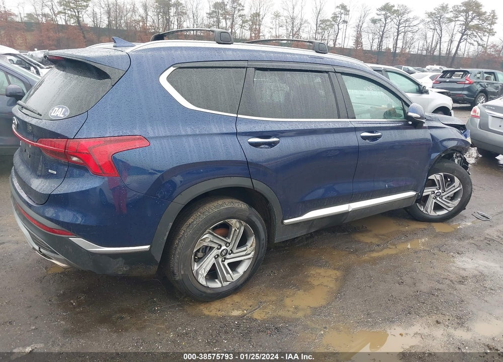 2022 HYUNDAI SANTA FE SEL VIN: 5NMS3DAJ6NH403728