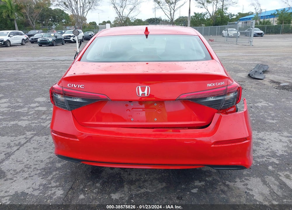 2023 HONDA CIVIC LX VIN: 2HGFE2F21PH558365