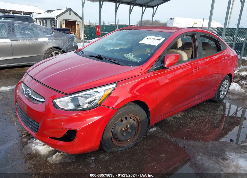 2017 HYUNDAI ACCENT SE VIN: KMHCT4AE3HU271754