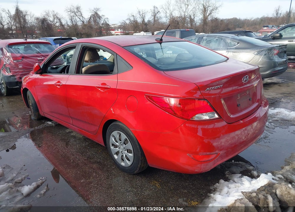 2017 HYUNDAI ACCENT SE VIN: KMHCT4AE3HU271754