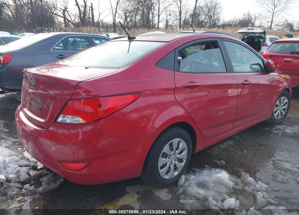 2017 HYUNDAI ACCENT SE VIN: KMHCT4AE3HU271754